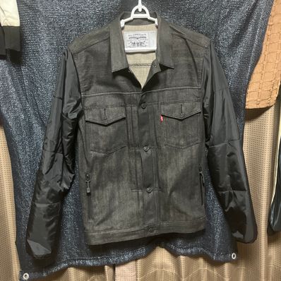 ステューシー×リーバイス/ブラックジージャン