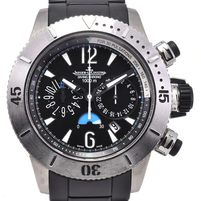 ジャガー・ルクルト JAEGER-LECOULTRE 160.T.25/Q186T770 デイト 自動巻き メンズ 美品 箱・保証書付き O#145992