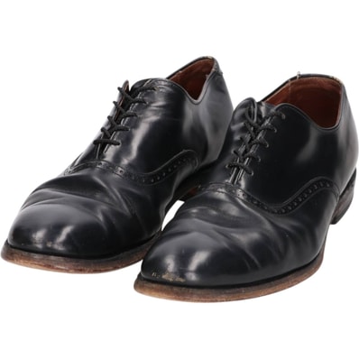 古着 アレンエドモンズ ALLEN EDMONDS Danbury 無地 プレーントゥシューズ USA製 9 1/2C メンズ27.5cm相当/saa014949