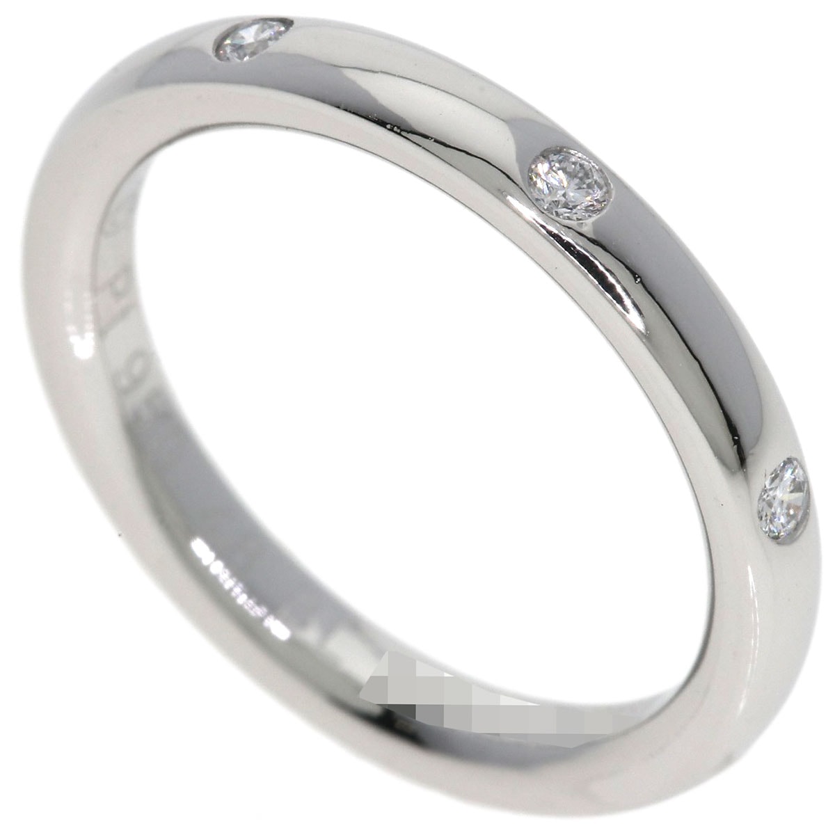 Van Cleef & Arpels ヴァンクリーフ&アーペル タンドルモン エトワール 3P ダイヤモンド #48 リング・指輪 PT950 レディース [中古]