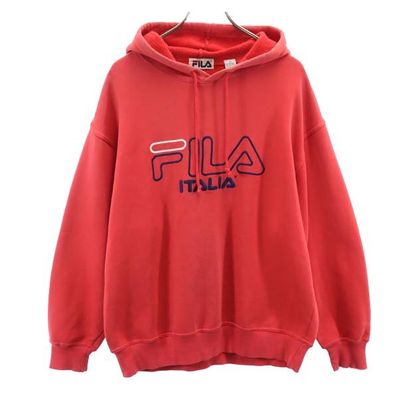 FILA 90s 長袖 スウェットパーカー