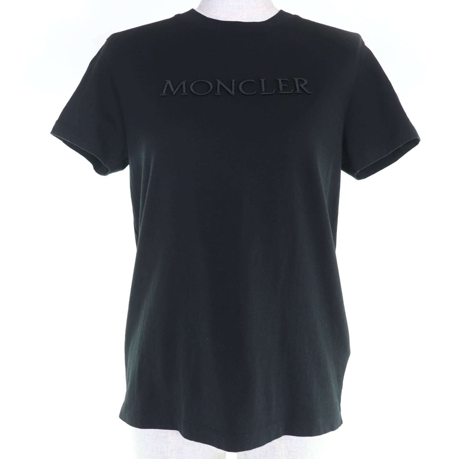 美品 モンクレール 半袖Tシャツ MAGLIA ブラック レディース XS