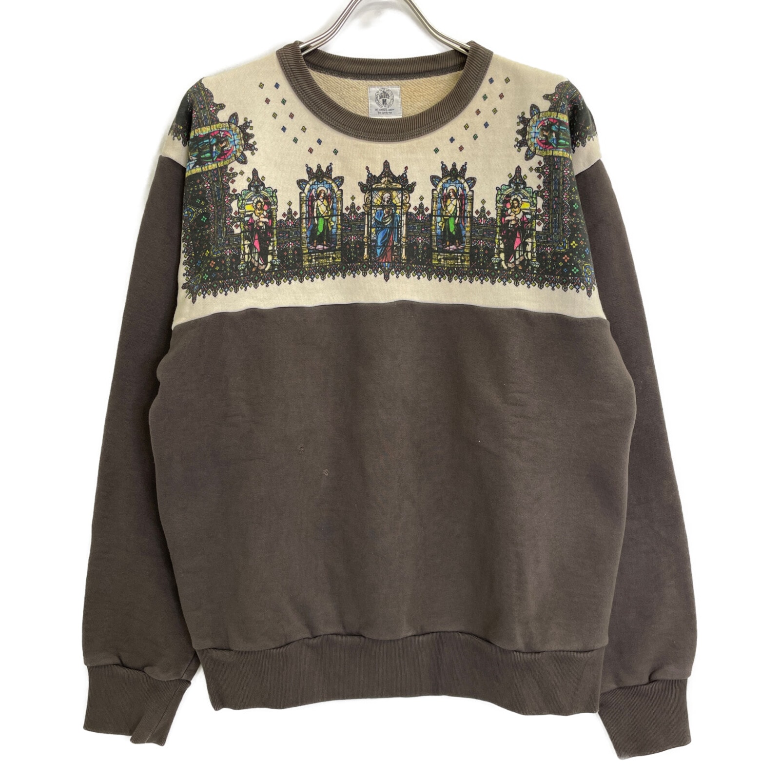 セントマイケル 21SS SM-S21-0000-014 ブラウン SWEAT SHIRT L