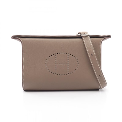 エルメス HERMES ヴィド ポッシュ エトゥープ ショルダーバッグ バッグ トゴ トゴ レディース グレー系 【中古】