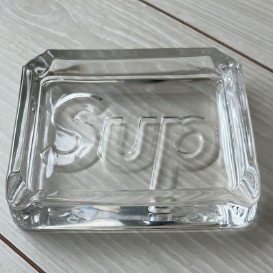 Supreme Debossed Glass Ashtray Supreme Debossed Glass Ashtray