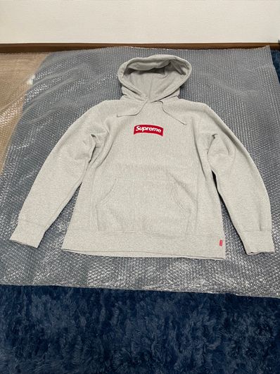 Supreme Box Logo Hooded Sweatshirt "Heather Grey" (16FW)