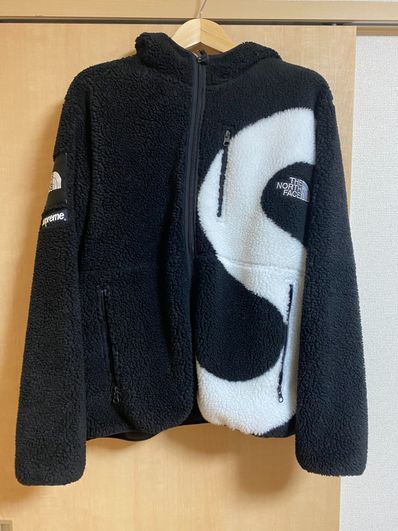 Supreme x The North Face S Logo Hooded Fleece Jacket "Black"