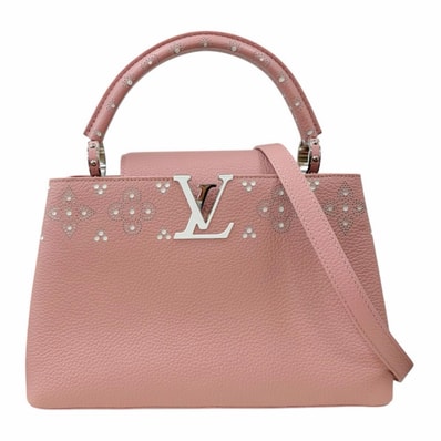 ルイヴィトン カプシーヌPM ショルダーバッグ トリヨンレザー M42258 ピンク レディース LOUIS VUITTON 中古