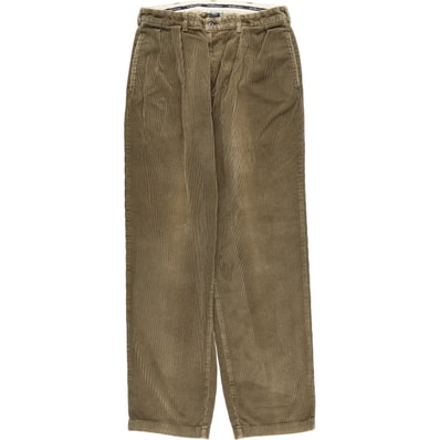 古着 ラルフローレン Ralph Lauren Polo Ralph Lauren ツータック コーデュロイパンツ メンズw33相当/eaa627351