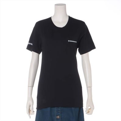 クロムハーツ セメタリークロス コットン ユニセックス 半袖Tシャツ