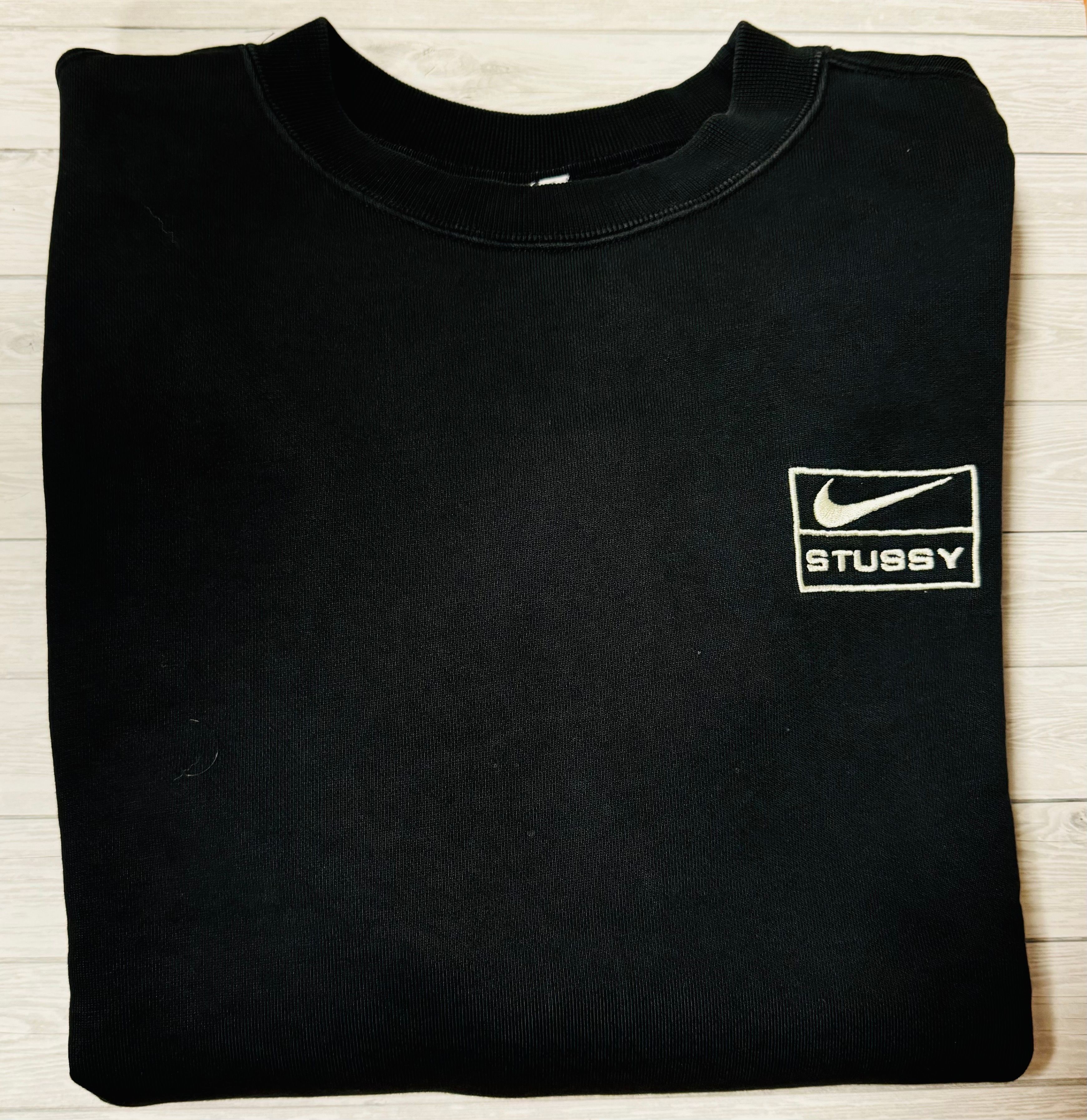 Stussy x Nike Wash Crew (US Size) "Black" DO5310-010