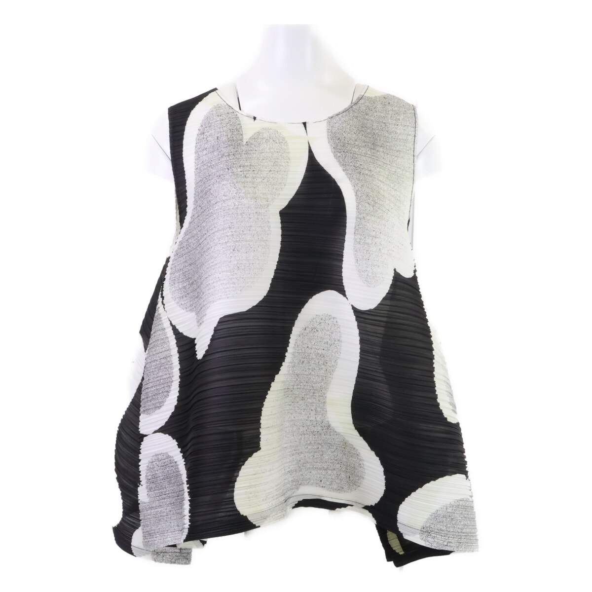 プリーツプリーズ 美品 PP91-JK751 MELT BOUNCE TOP 変形ノースリーブ 3