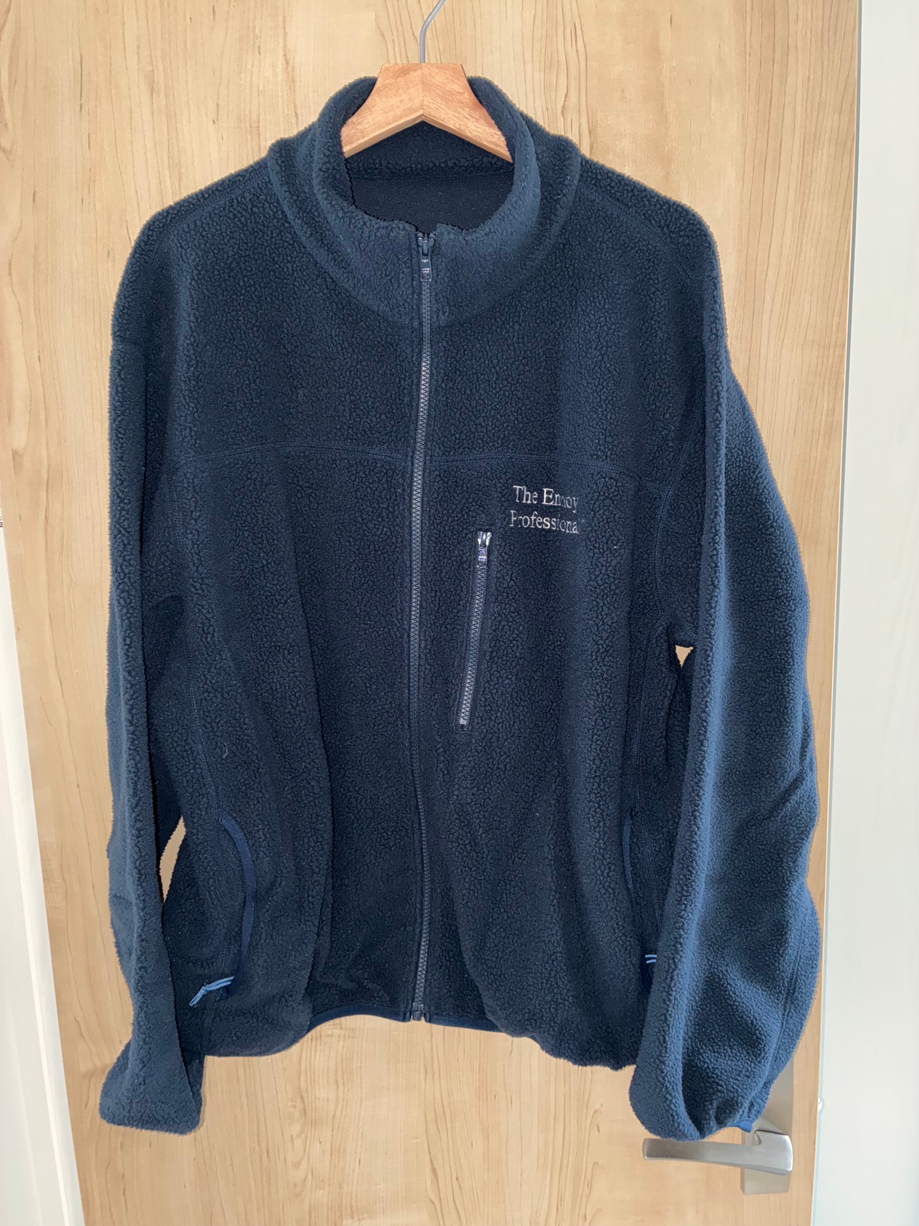 ENNOY 22AW Polartec City Fleece Jacket "Navy/White" AW22BRENJK01LP