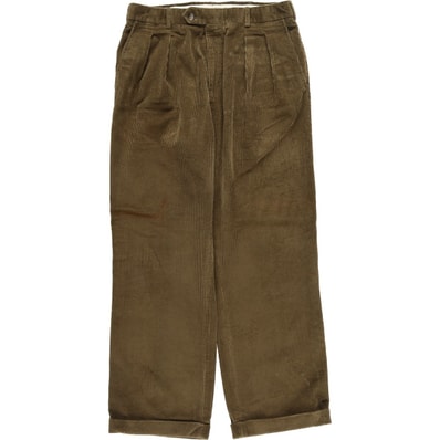 古着 80~90年代 エルエルビーン L.L.Bean ツータック コーデュロイパンツ USA製 メンズw32相当 ヴィンテージ/eaa458668