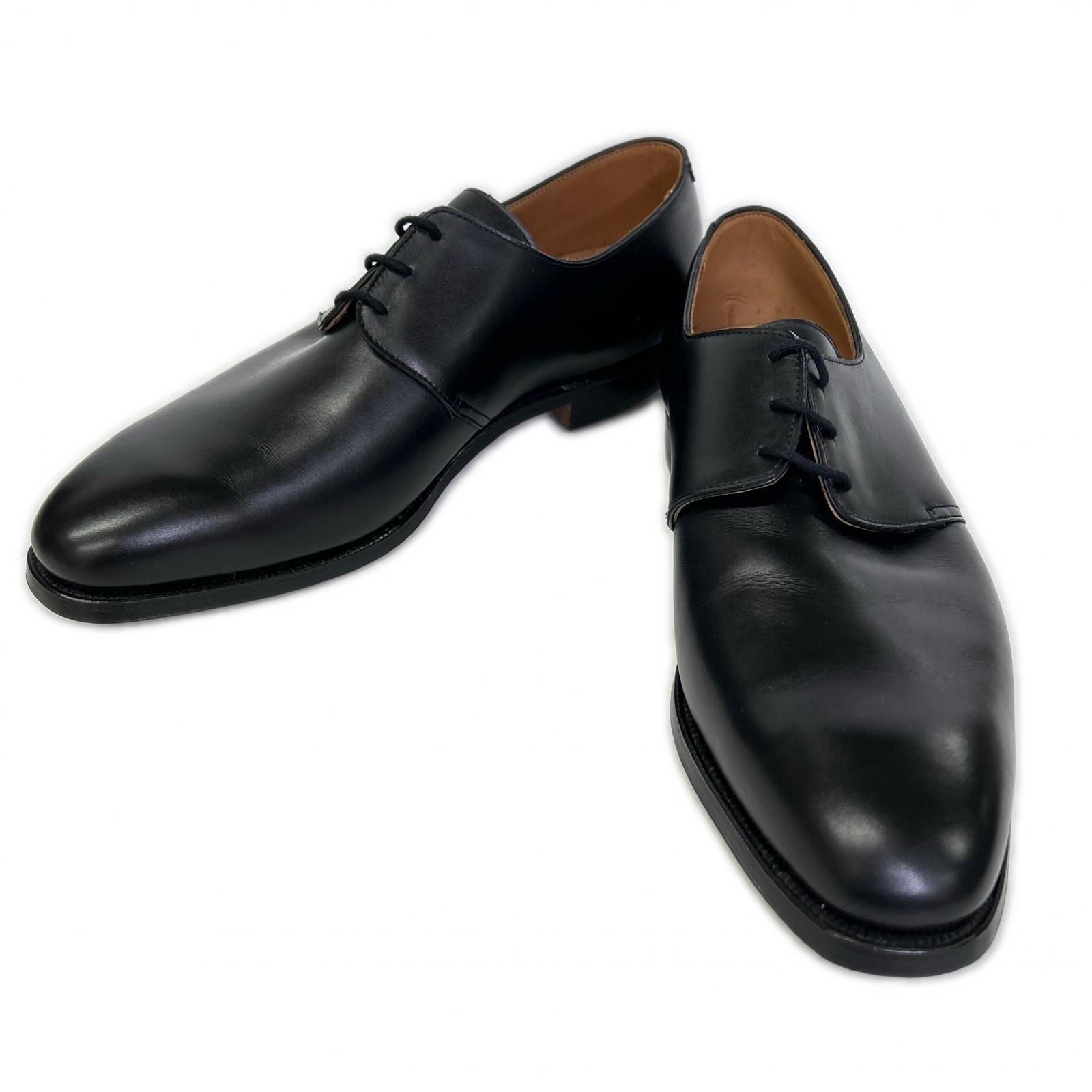 クロケット&ジョーンズ 【美品】8753 GOODWOOD グッドウッド 外羽根 プレーントゥ シューズ 10E