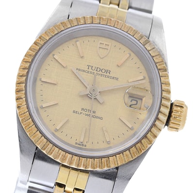 チュードル プリンセス オイスターデイト 92413N レディース 【中古】