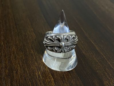 Chrome Hearts Floral Cross Ring "Silver"