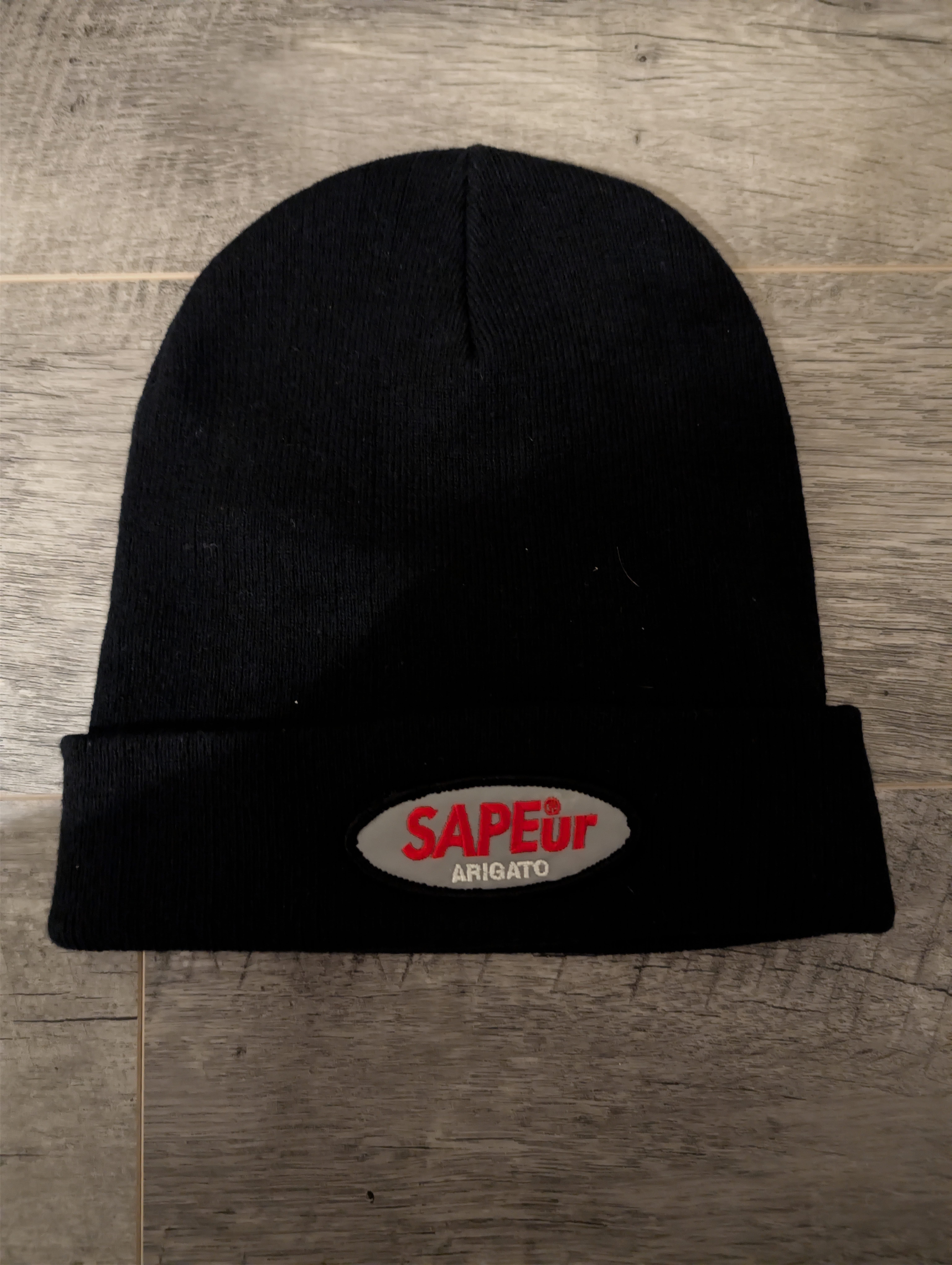 SAPEur/サプール/ニット帽/ビーニー/ニットキャップ/Beanie/浜田雅功/浜ちゃん/湘南乃風/吉本/アントニー/ みちょぱ/浜崎あゆみ/TOMO/りんたろー/STREET/ストリート/アメリカ/スケーター/スケボー/BMX/ロゴ