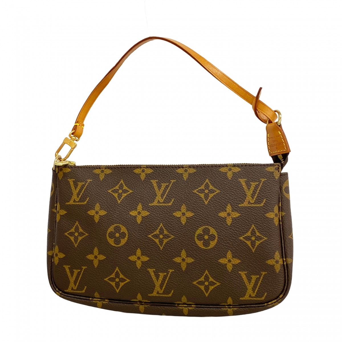 【6db1494】ルイヴィトン ポーチ モノグラム ポシェットアクセソワール M51980 ブラウン【中古】レディース