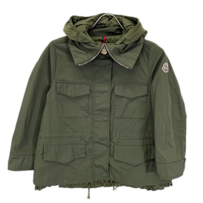 モンクレール B10934608185 15年 PAQUERETTE カーキ ジップアップ ジャケット 0