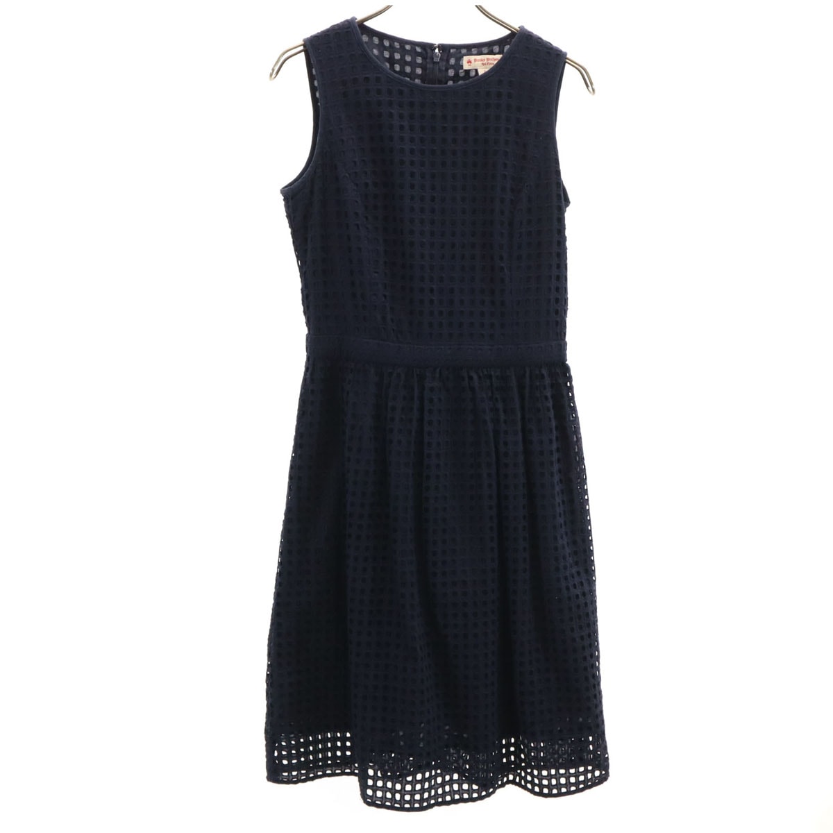 Brooks Brothers Red Fleece ブルックスブラザーズ レッドフリース ノースリーブ ワンピース ネイビー