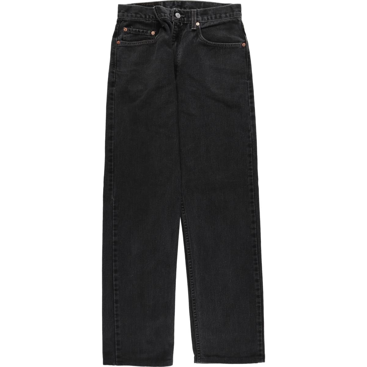 古着 00年代 リーバイス Levi's 505 REGULAR FIT STRAIGHT LEG ブラックデニム テーパードデニムパンツ メンズw31相当/eaa663667