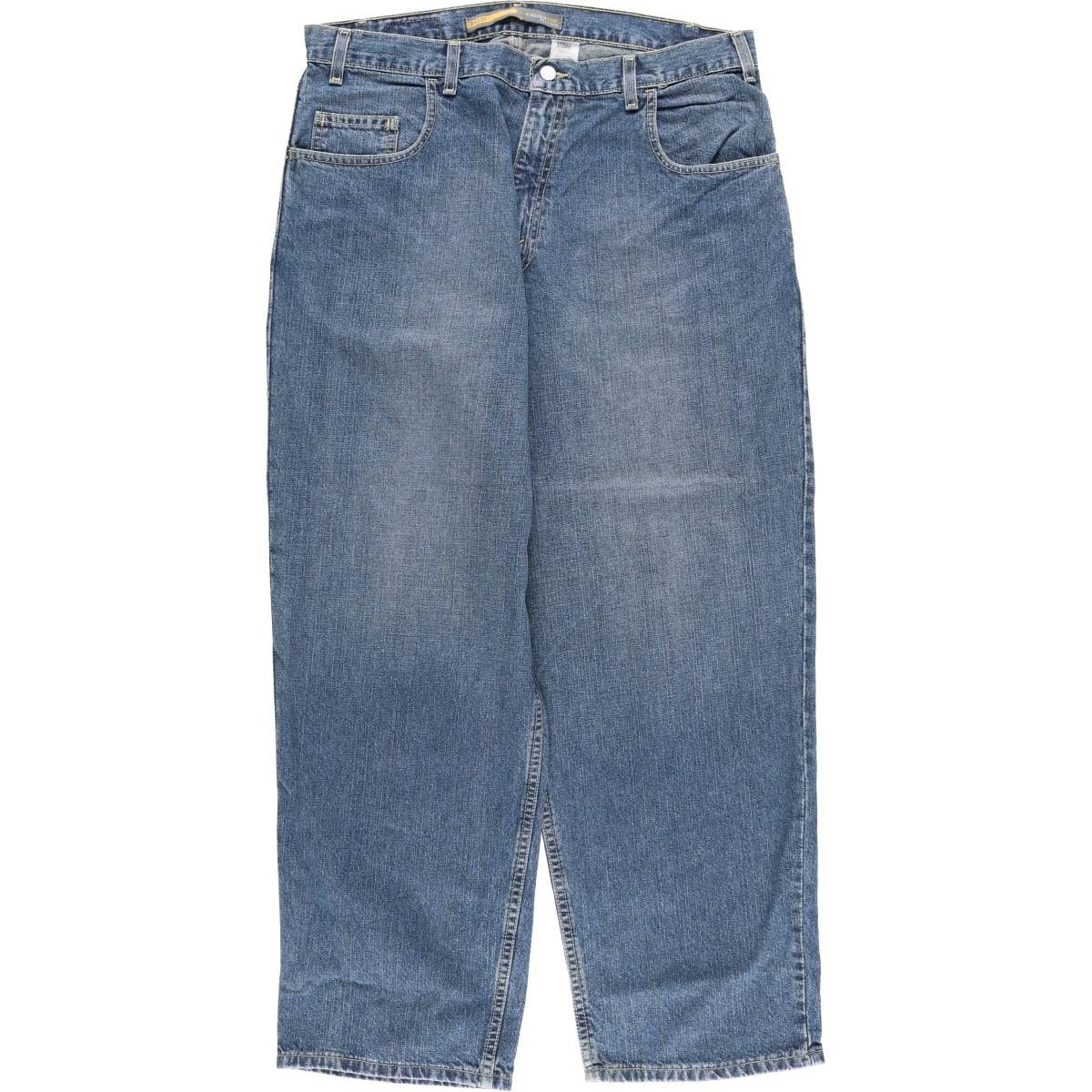 古着 00年代 リーバイス Levi's SILVER TAB シルバータブ BAGGY FIT テーパードデニムパンツ メンズw37相当/evb033391