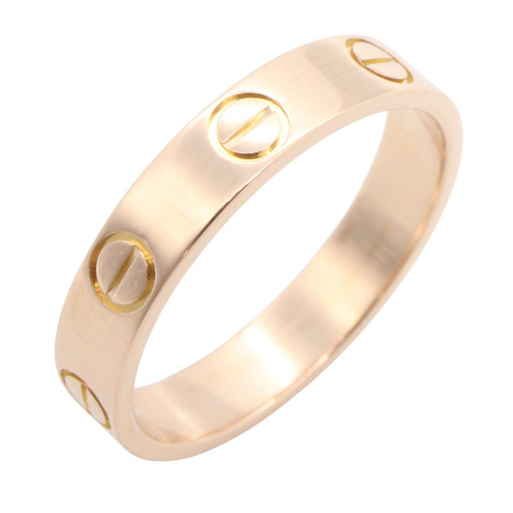 カルティエ CARTIER ミニラブリング リング・指輪 ジュエリー K18PG(ピンクゴールド) レディース ゴールド系 B4085200 【中古】