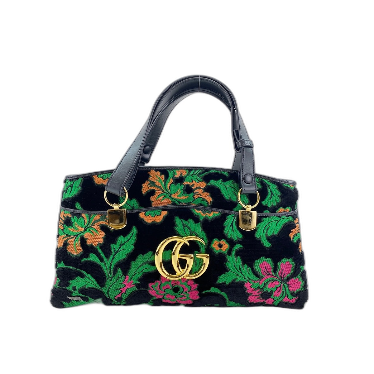 グッチ GUCCI アリー ショルダーバッグ ベロア【中古】