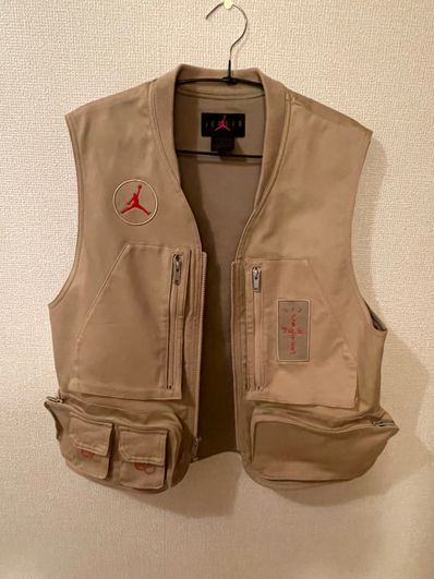 Air Jordan x Travis Cactus Jack Utility Vest "Khaki Desert"