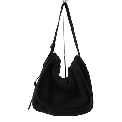 COMOLI コモリ ショルダーバッグ A03-07001 HEMP DUCK SHOULDER BAG ヘンプダック ショルダー バッグ ブラック系【中古】