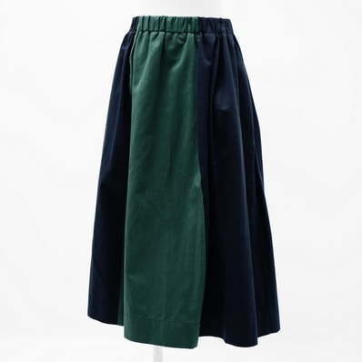 MARNI マルニ スカート サイズ38 定価8.6万円 バイカラー コットン リネン【最終値下げ】 ブランド古着【中古】20230526/GN4932