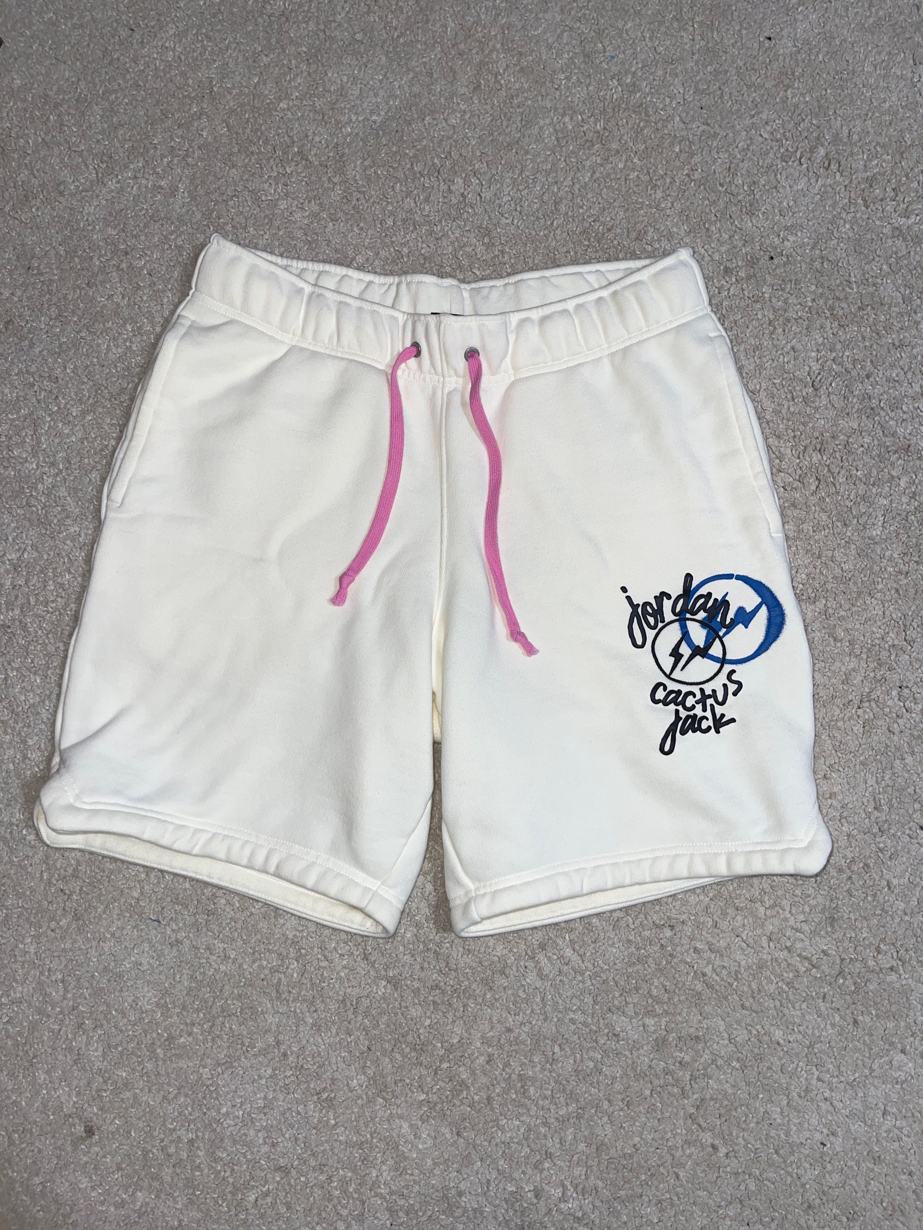 Air Jordan Travis Scott  Fragment Shorts "White"