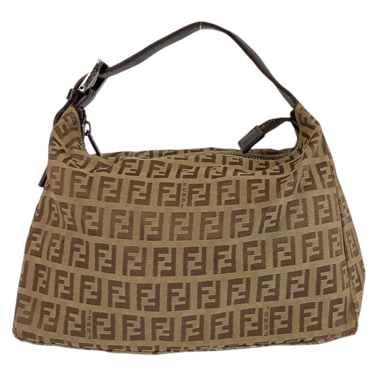 B (目立った傷や汚れなし)】FENDI フェンディ ズッキーノ ブラウン