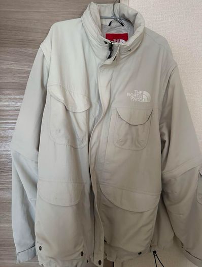 Supreme x The North Face Trekking Convertible Jacket "Moonlight Ivory"