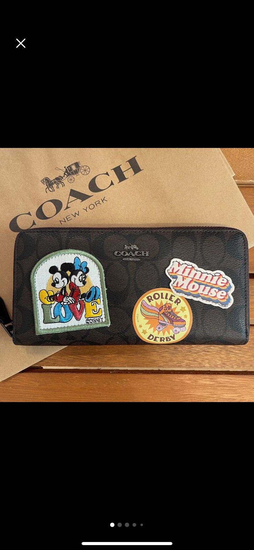 【新品・正規品】COACH 長財布 (定価:¥39,960)