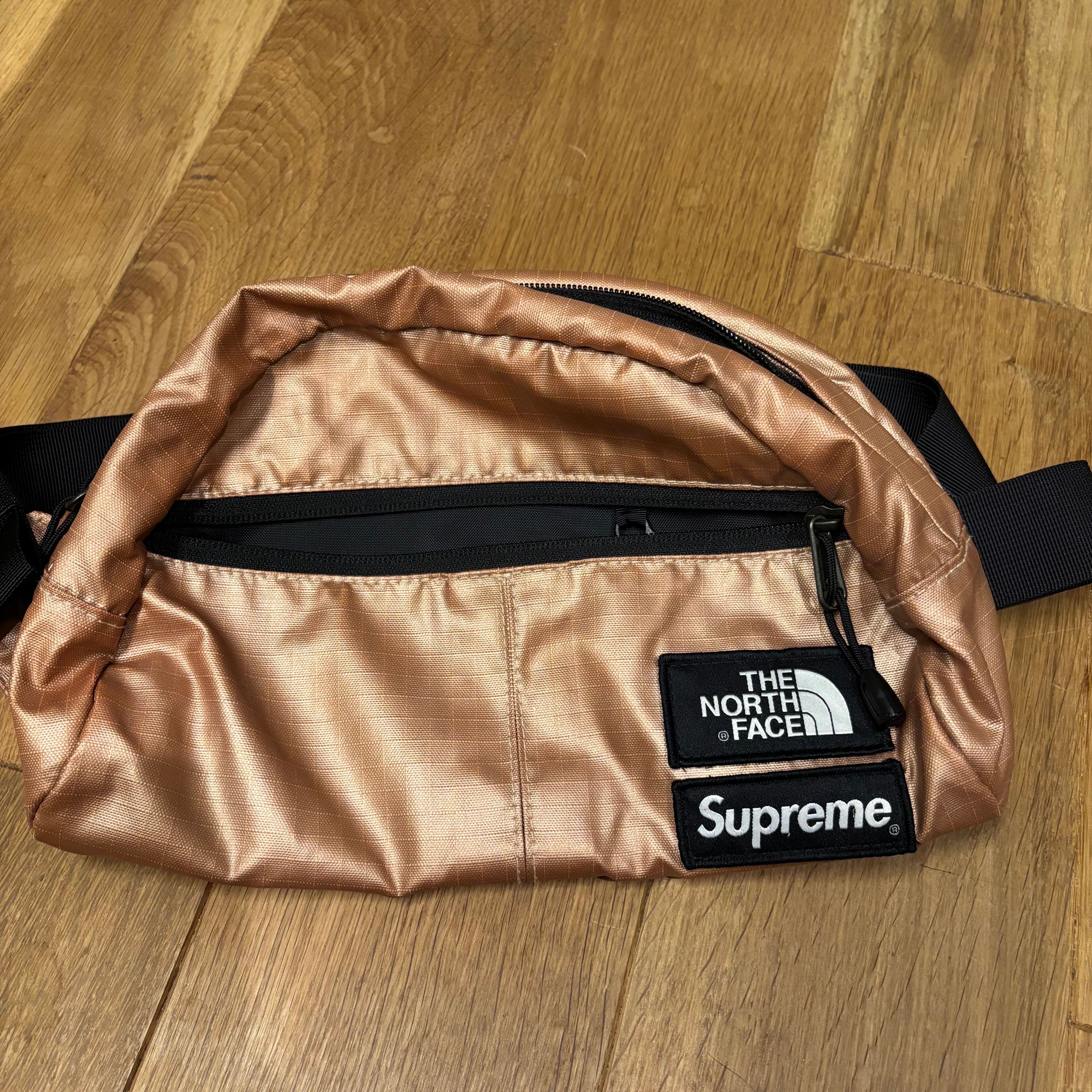 Supreme x The North Face Metallic Roo II Lumber Pack "Pink"