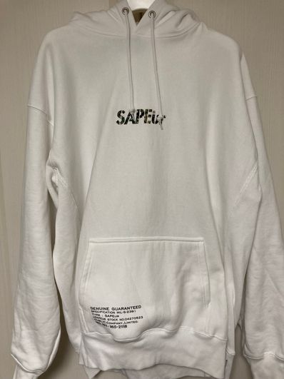 SAPEur REALTREEHEAD HOODIE "White"
