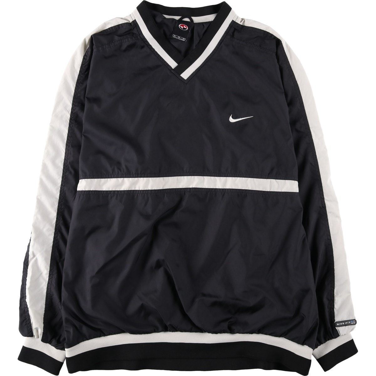 古着 90~00年代 ナイキ NIKE TIGER WOODS タイガーウッズ Vネック ウォームアッププルオーバー メンズXL相当/eaa620471