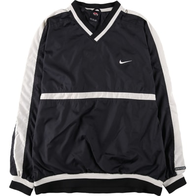 古着 90~00年代 ナイキ NIKE TIGER WOODS タイガーウッズ Vネック ウォームアッププルオーバー メンズXL相当/eaa620471