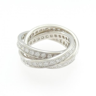 カルティエ スリーバングルズ リング