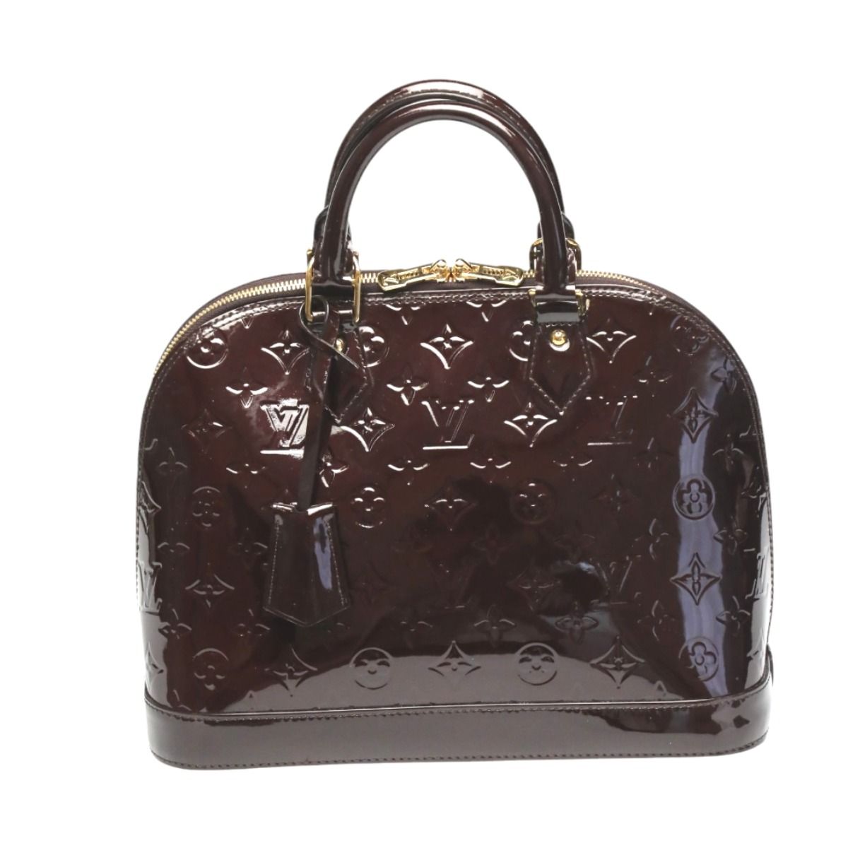 ルイヴィトン LOUIS VUITTON アルマPM M91611 ヴェルニ ハンドバッグ
