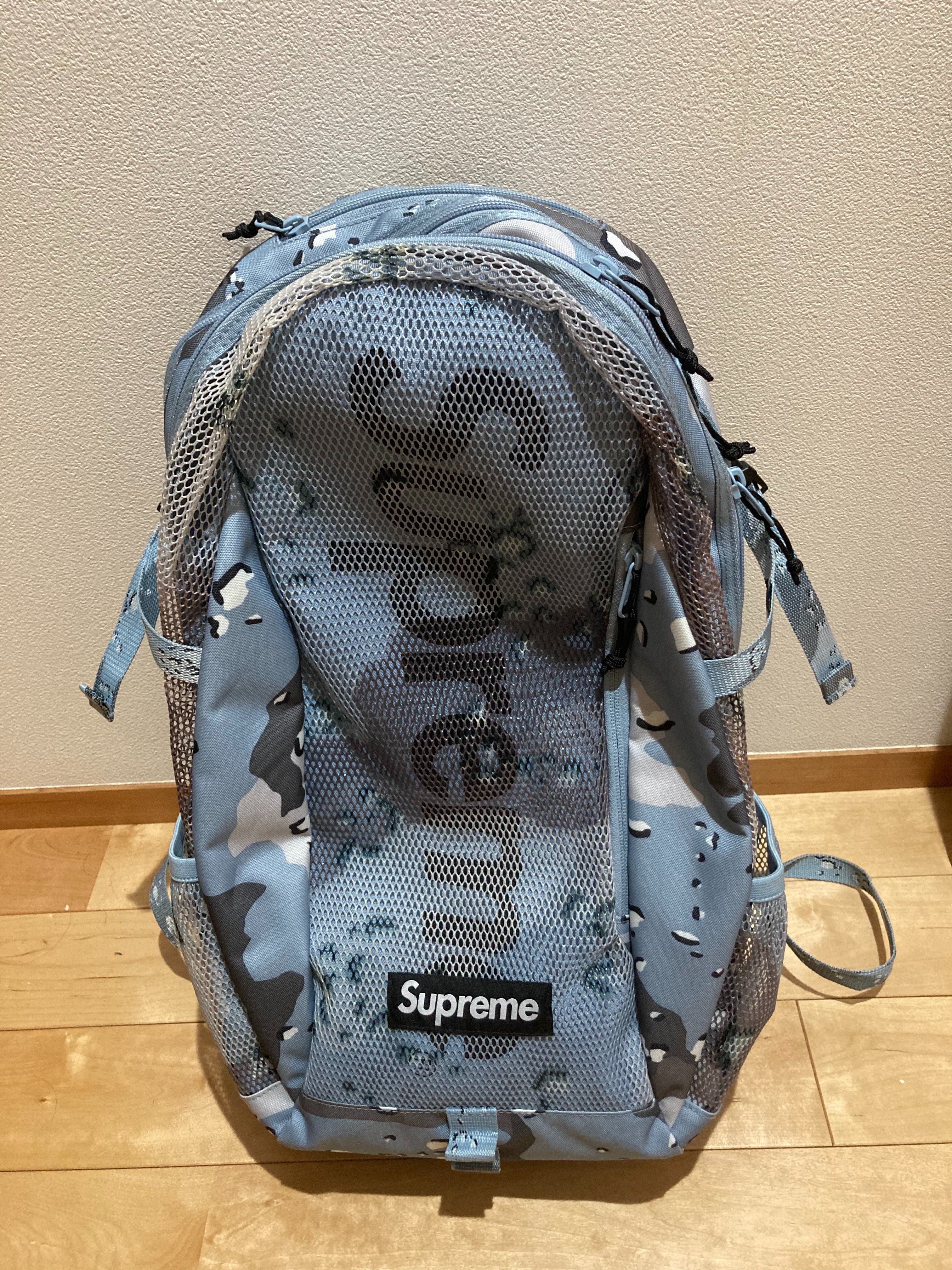 Supreme 20SS Backpack "Camo Blue"