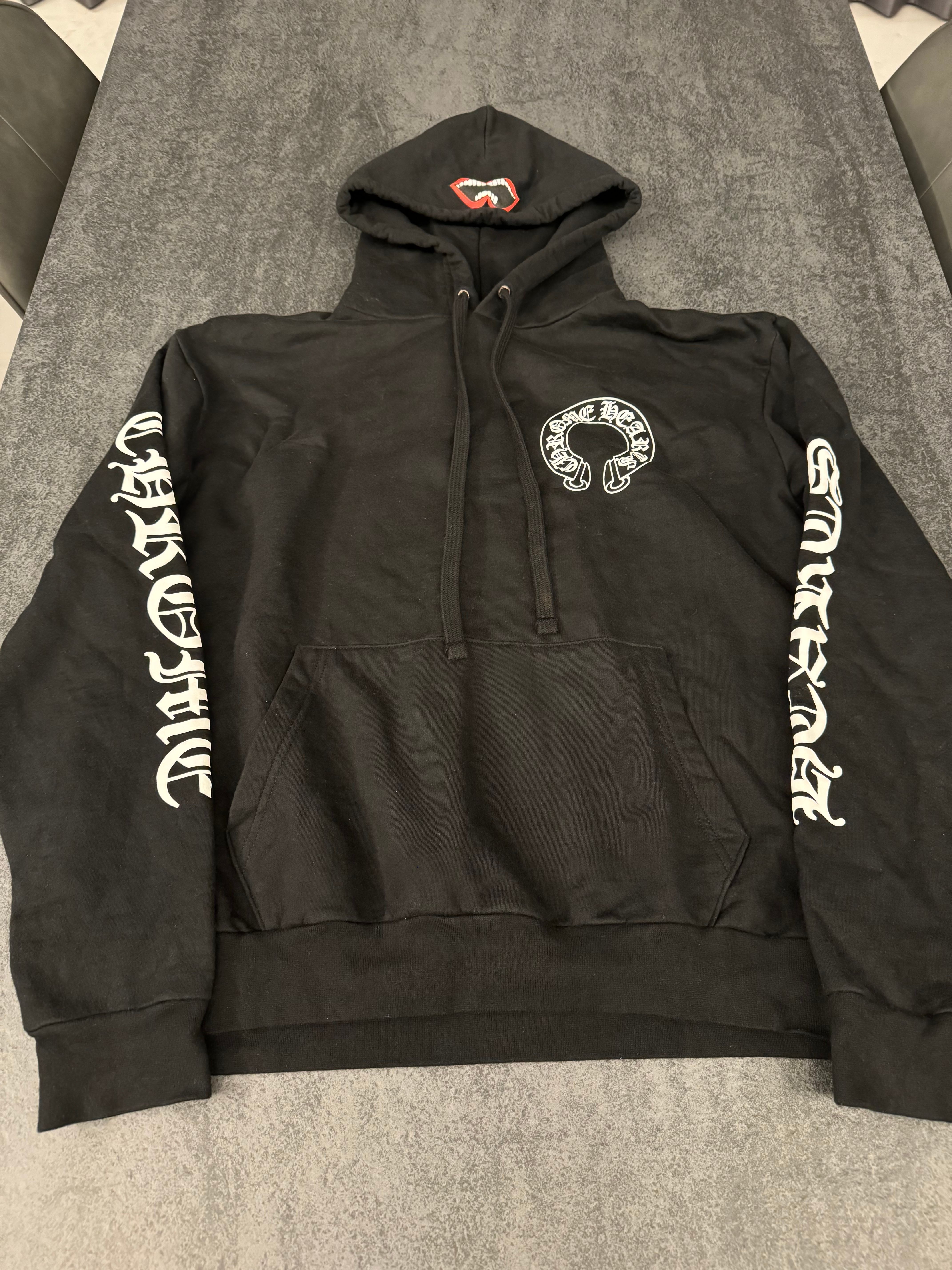 Chrome Hearts Matty Boy Chomper Horseshoe Hoodie "Black"