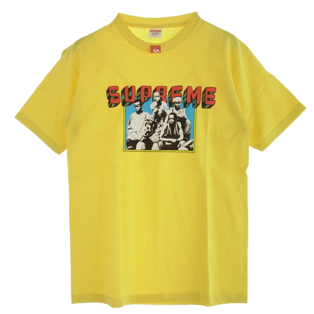 Supreme シュプリーム Tシャツ 09SS Slum Kids photo スラムキッズ 半袖 Tシャツ 初期 アーカイブ イエロー系 M イエロー系 M【新古品】【未使用】【中古】
