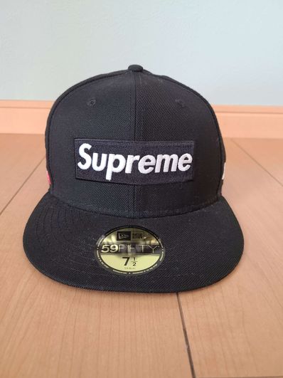 Supreme World Famous Box Logo New Era® "Black"