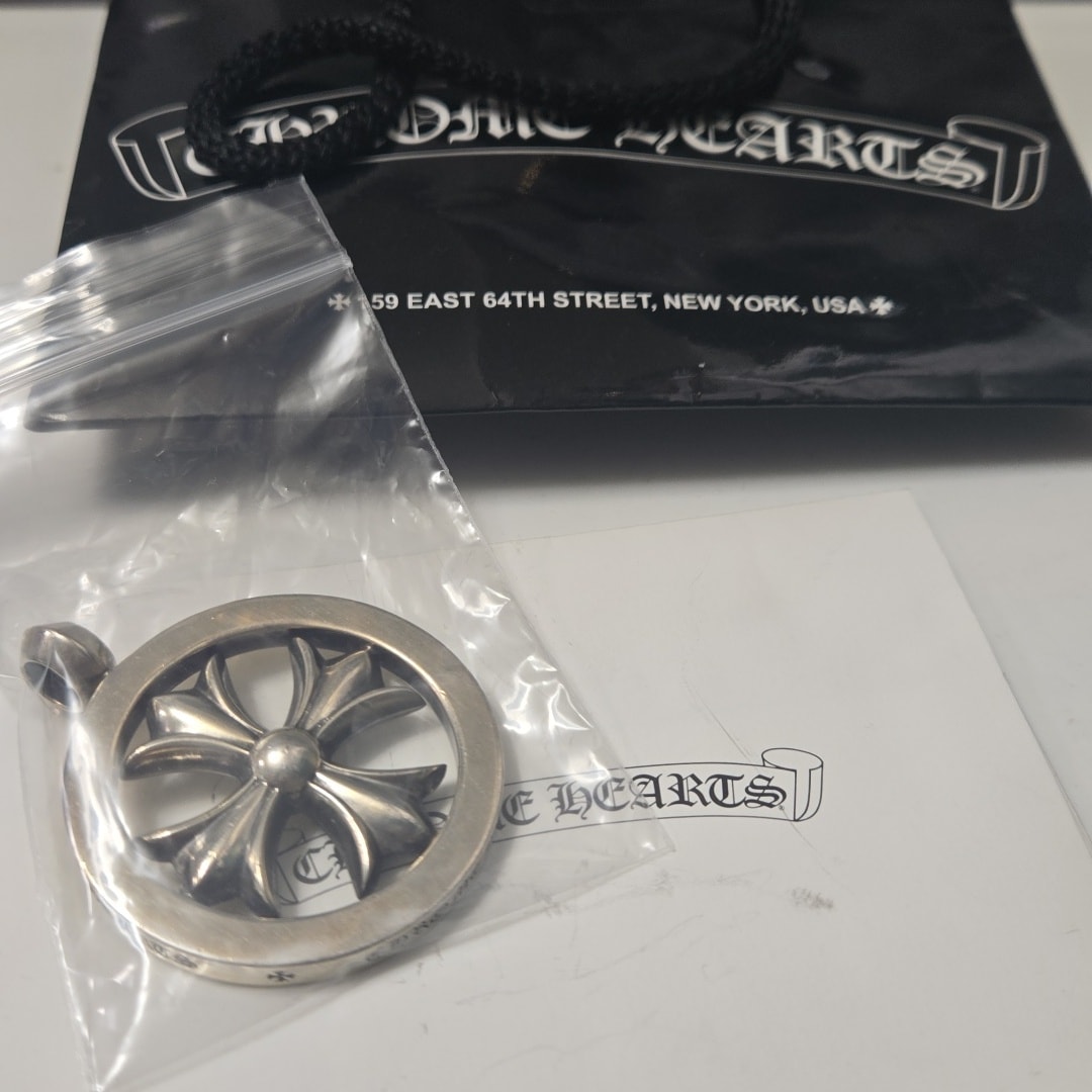 Chrome Hearts CH Plus Medallion Pendant "Silver"