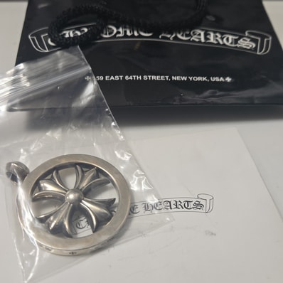 Chrome Hearts CH Plus Medallion Pendant "Silver"