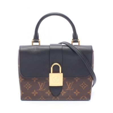 ルイ・ヴィトン LOUIS VUITTON ロッキー BB モノグラム ノワール 2WAY ハンドバッグ バッグ PVCコーティングキャンバス レザー モノグラム ノワール レディース ブラウン系 / ブラック系 M44141 【中古】