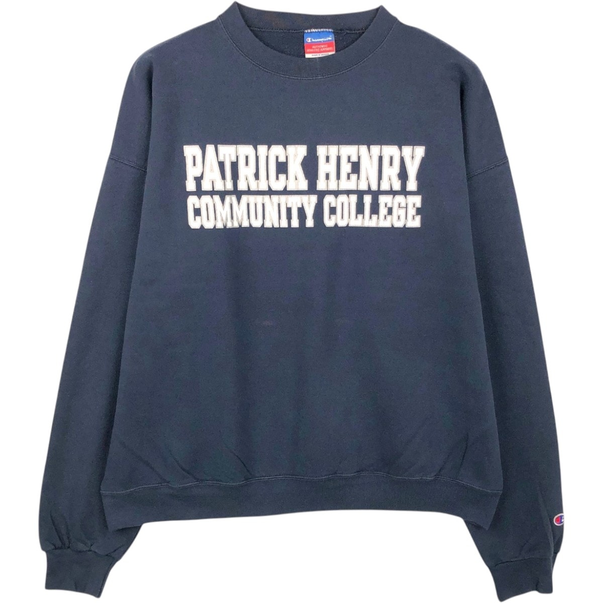 古着 チャンピオン Champion AUTHENTIC ATHLETIC APPAREL カレッジスウェットシャツ トレーナー メンズXL相当/eaa671665